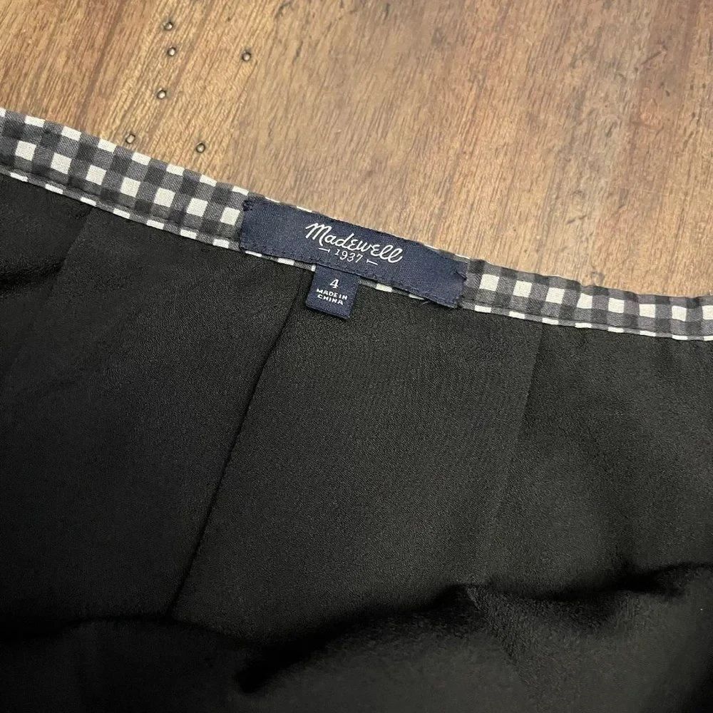 Madewell Gingham Skirt  - Picture 6 of 9